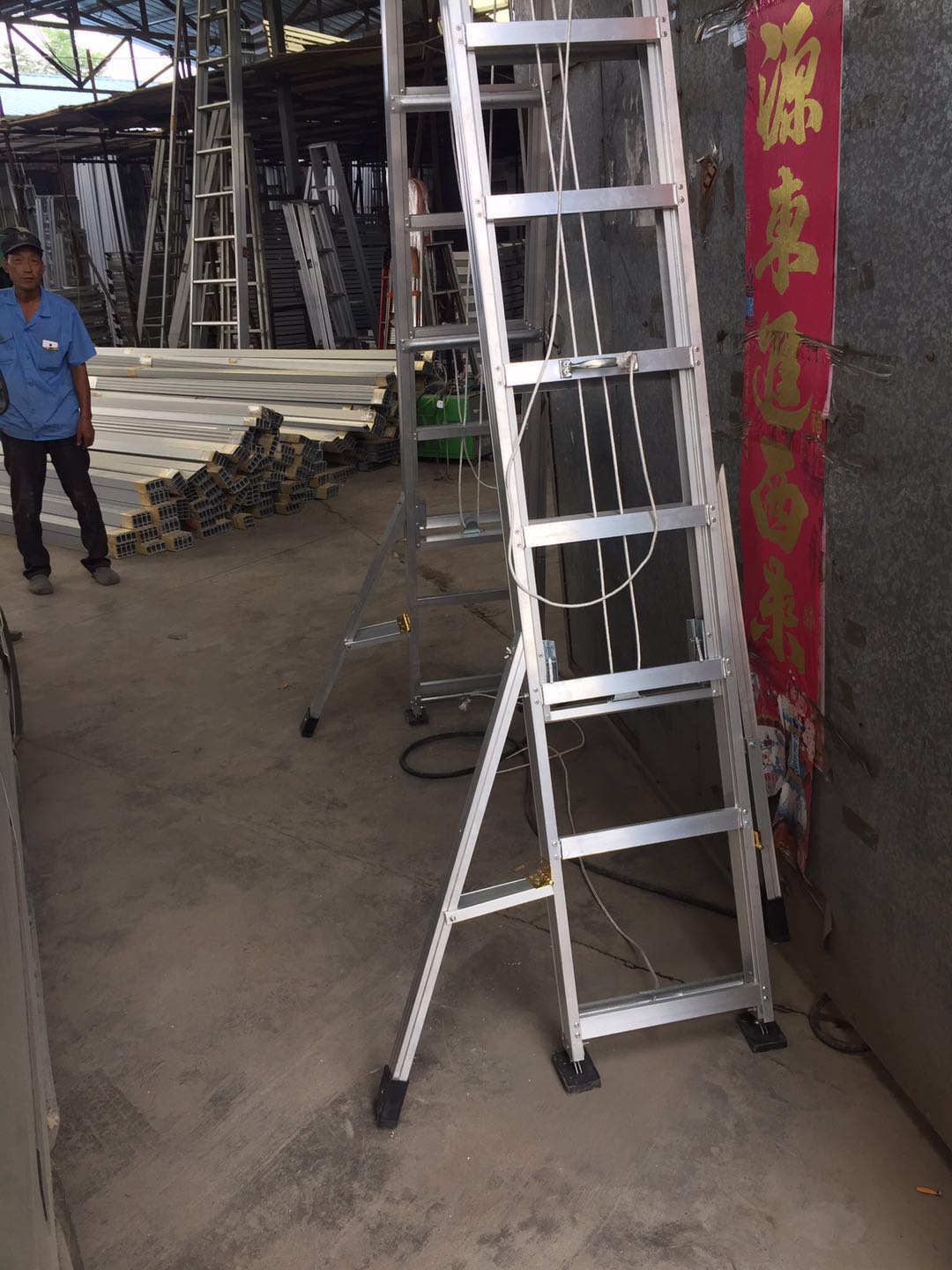 西寧西安鋁合金梯子生產